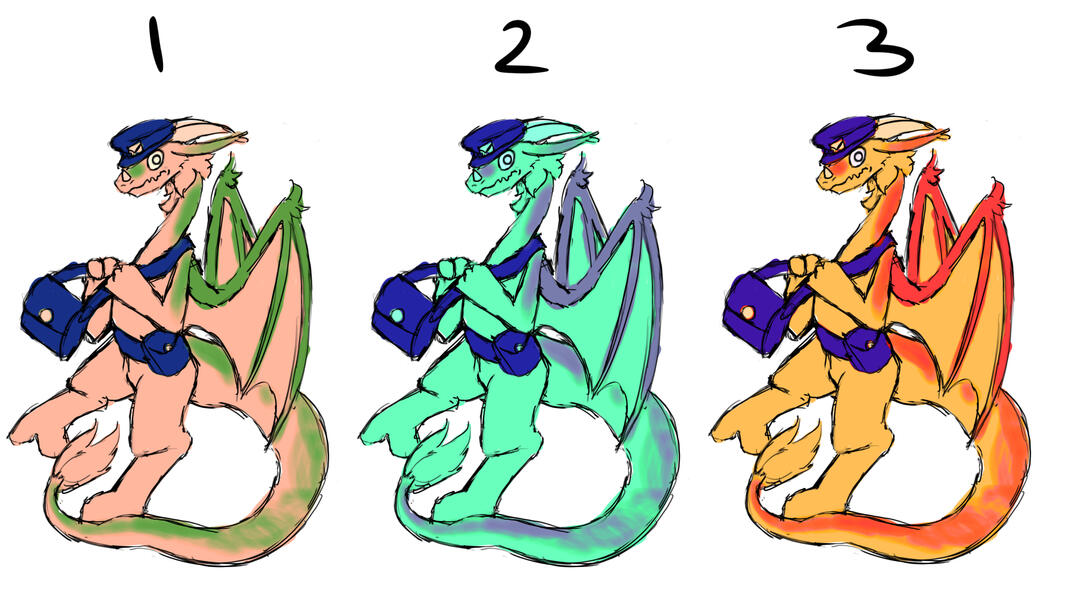 Pat color comps. Team selected 3.