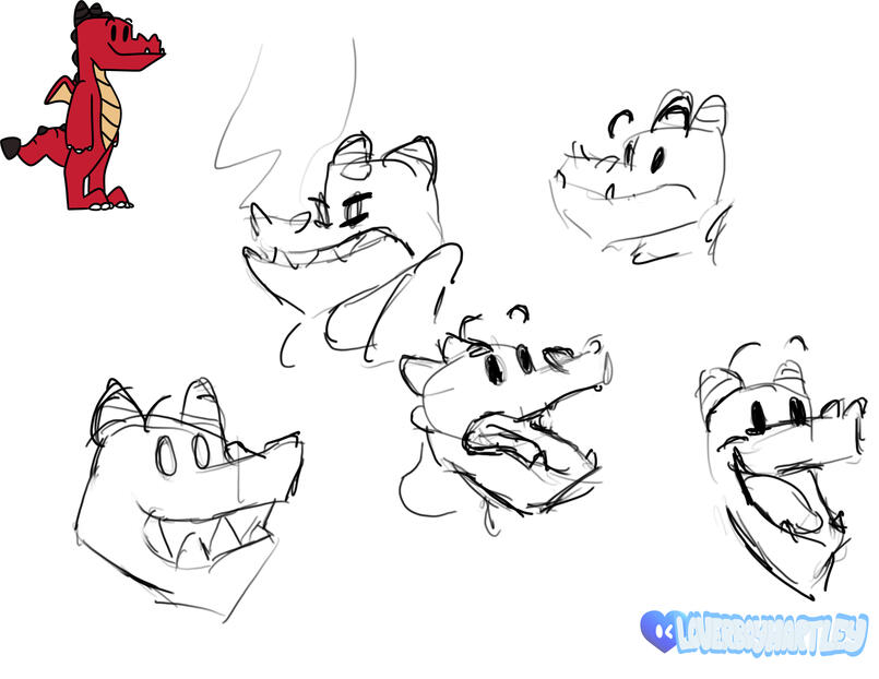 Ash rough expressions.