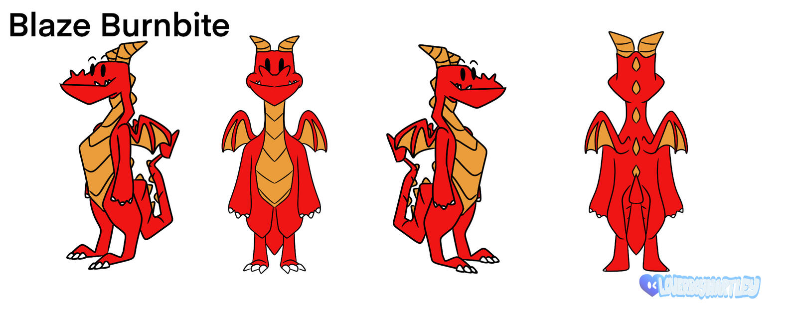 Blaze turnaround.