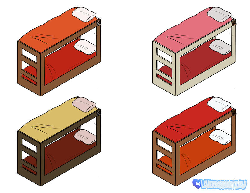 Medium prop, color comps.