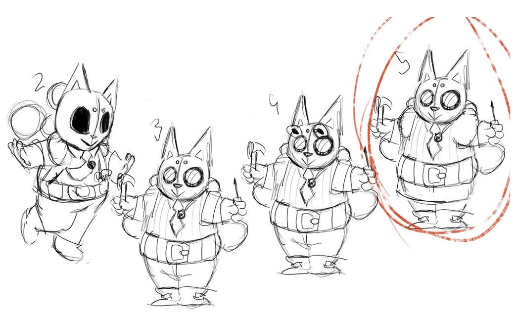 Eve ideation, part 2, details.