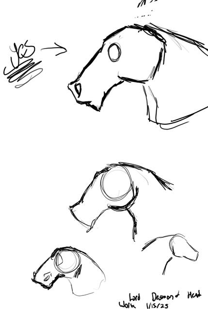 Lord Desmond, head ideation.