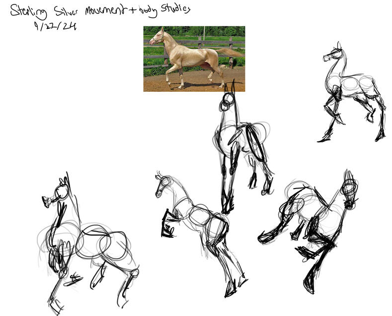 Sterling Silver body exploration.